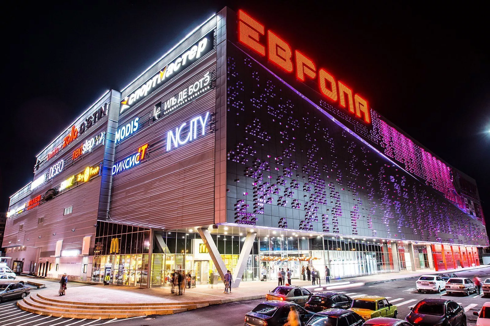 Лазерное сканирование «ТРЦ «Европа» в  Калуге